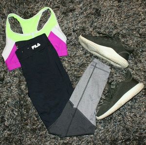 Fila Sport Live in Motion Block Leggeings Small